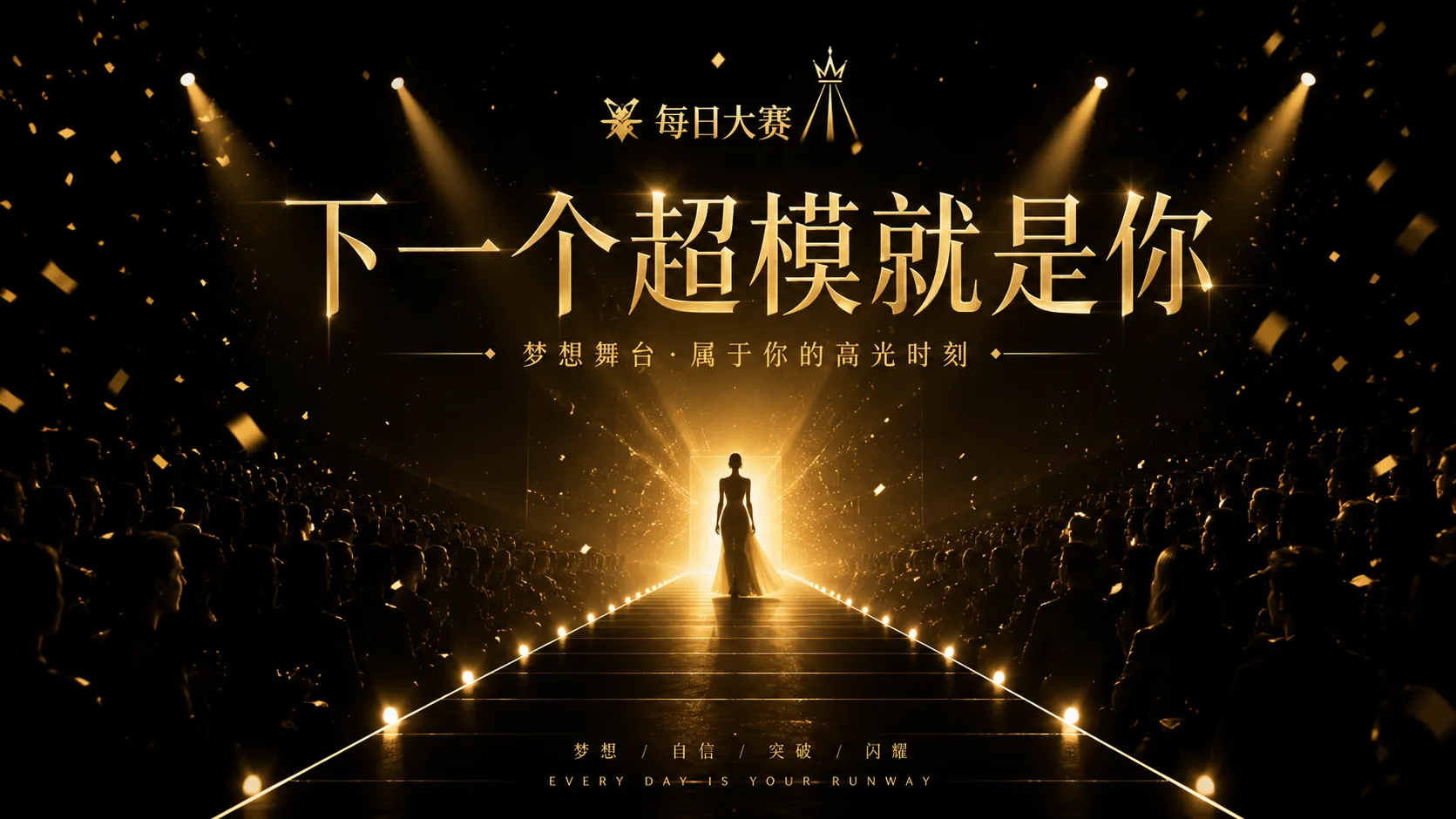 每日大赛赛事舞台视觉